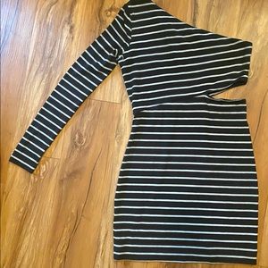 BCBG Cutout Mini Dress